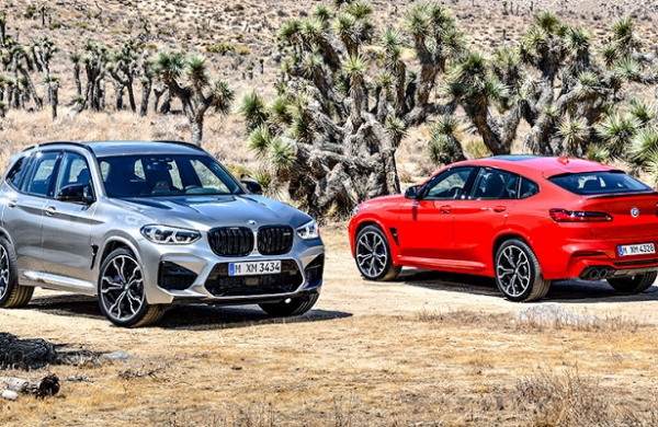 BMW показала сумасшедшие кроссоверы X3 M и X4 M