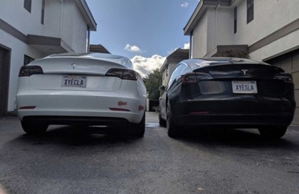 Русского иммигранта пристыдили за «непристойный номер» на Tesla