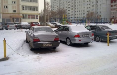 Наказание за оставленные во дворах машины ужесточат