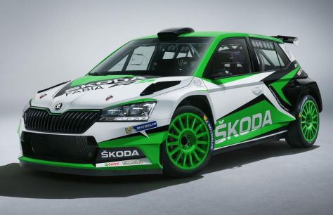 Skoda представит обновленную версию гоночной Fabia R5