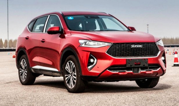 Haval сообщил дату начала продаж в Китае новой версии кроссовера F7x