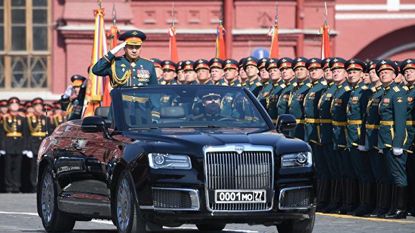 Парад в честь Дня Победы завершился в Москве